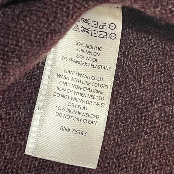 Cynthia Rowley Women's Purple Sweater with Side Slits Size S - Picture 5 of 12